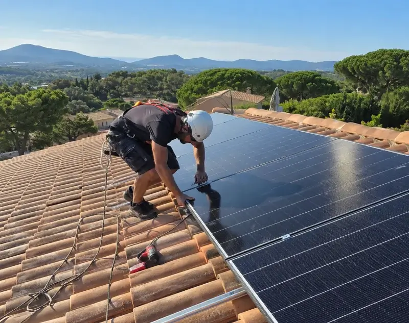 Installateur panneaux solaires Asnières-la-Giraud — pose photovoltaïque sur toiture